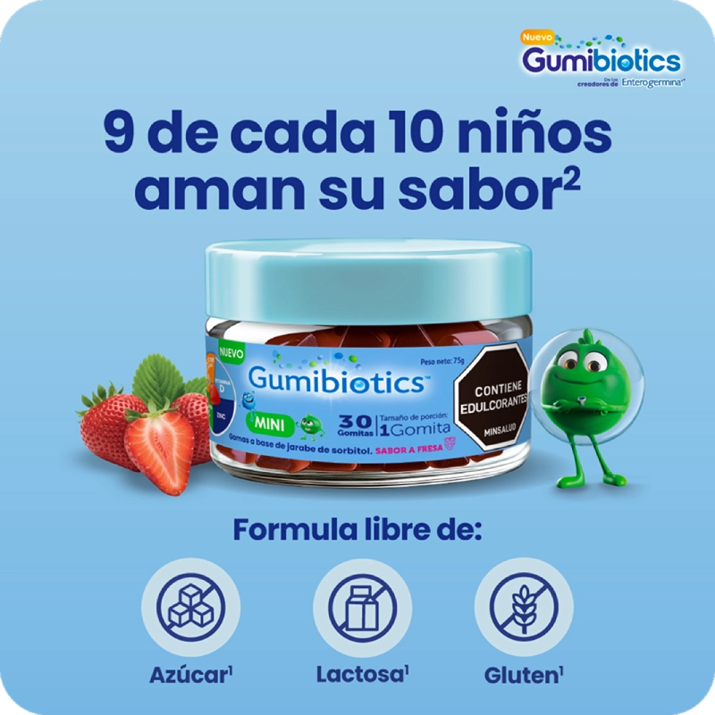 Gumibiotics mini